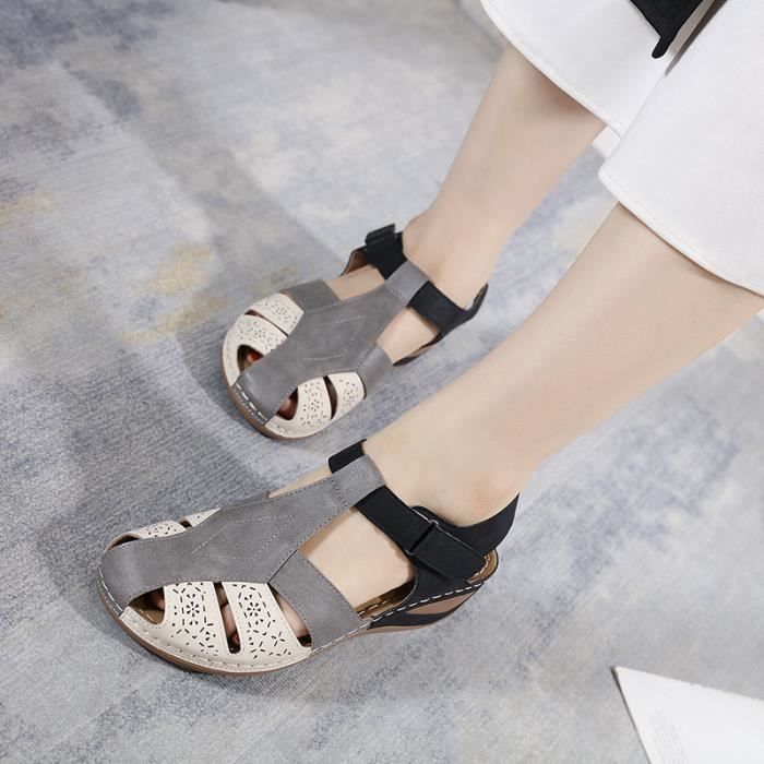 Sandales femme on sale avec scratch