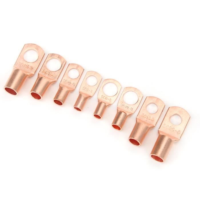 Kit De 600 Embouts De Fil En Cuivre étamé, 7 Tailles, Connecteurs à