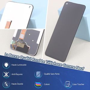 Écran LCD + Vitre Tactile Complet Pour OPPO A72 (CPH2067) - Bleu, Neuf D'origine