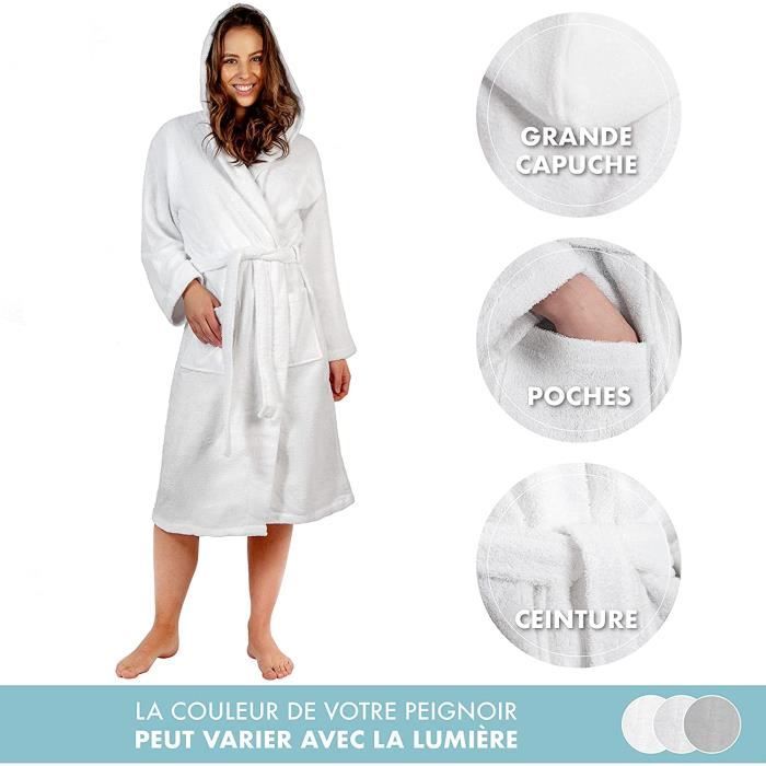 Cdiscount peignoir de bain femme top