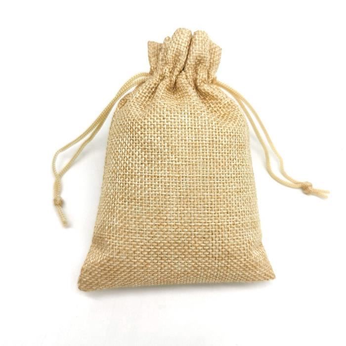 Sakge Lot De 50 Sacs Coton Réutilisables - Écologiques 38x42 Cm