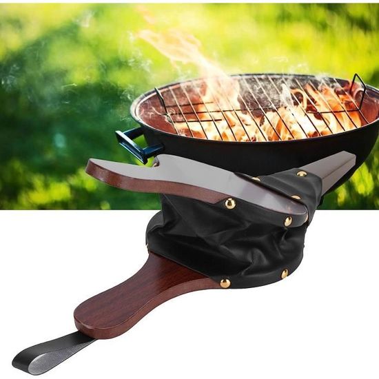 Barbecue Charbon de Bois Rond avec Couvercle - BBQ avec Thermomètre,  Ventilation Réglable, Grille de Cuisson[87] - Cdiscount Jardin