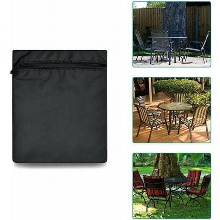 Kovshuiwe Housse De Meubles De Jardin 180x120x74cm - Imperméable 420D Oxford, Anti-UV, Coupe-Vent Et Protection Neige