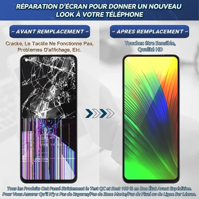 Écran Pour Oppo A72 4G CPH2067 - 6.5" LCD + Tactile + Outils - Remplacement Complet