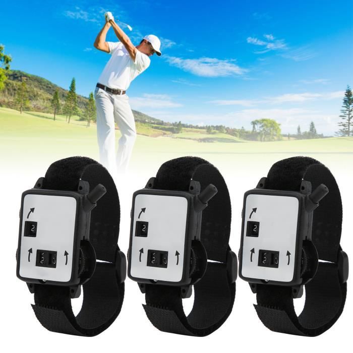 Compteur de coups de golf type de montre de compteur de score de