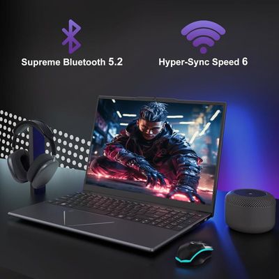 Ordinateur Portable 15,6" Ryzen 5 7430U, 16 Go RAM, 1 To SSD, Win 11 - Performant Pour Bureautique Et Multimédia