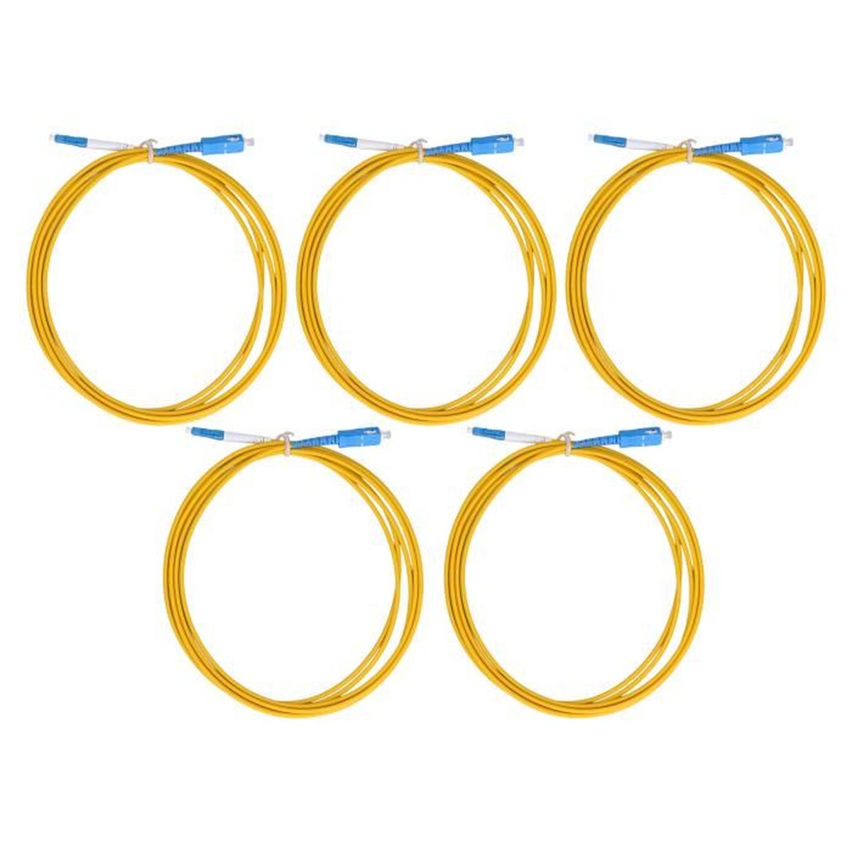 YUI ZJCHAO Câble à fibre optique 5 pièces câble à fibres optiques