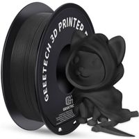 GEEETECH 1 kg PLA Filament noir mat 1,75 mm consommables mats pour imprimante 3D