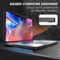 SUPCASE Coque pour MacBook Pro 16'' Unicorn Beetle -Transparent/Noir
