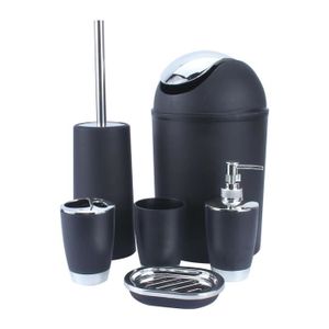 Get Wallpaper 6pc Salle De Bains Set Accessoire Brosse Support Bin Porte Savon Free