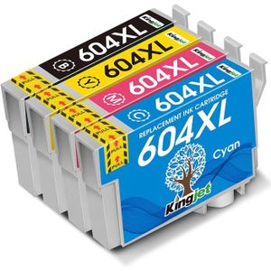 OK-INK 604XL Pack de 5 Cartouche d'encre compatible avec EPSON 604XL EPSON 604  XL pour Cartouche Epson 604 XP2200 XP3205 - Cdiscount Informatique