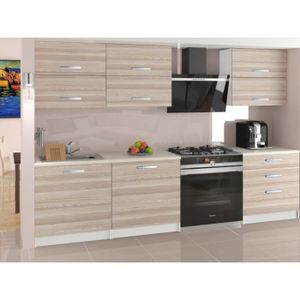 cuisine bois soldes cdiscount maison