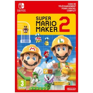 Jeu nintendo switch à télécharger Super Mario Maker 2 • Code de téléchargement pour 