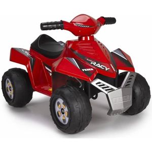 QUAD - KART - BUGGY Feber Quad jouet électrique Racy 6V Rouge
