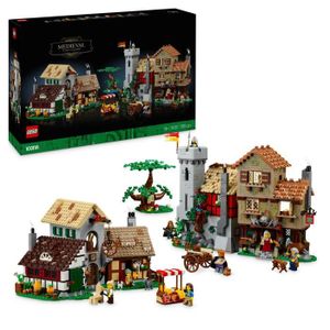 ASSEMBLAGE CONSTRUCTION LEGO® Icons 10332 La place de la ville médiévale -