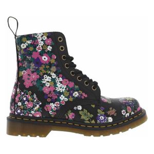 Doc martens fleurs noires store