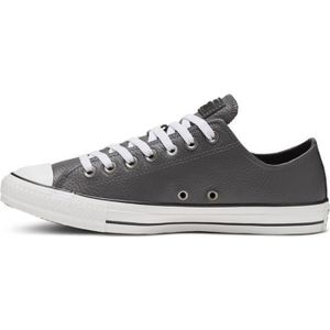 converse cuir blanche haute