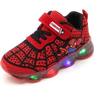 BASKET Enfant Chaussure Basket Lumineuse pour Garcon Fille -7 couleurs Led lumière