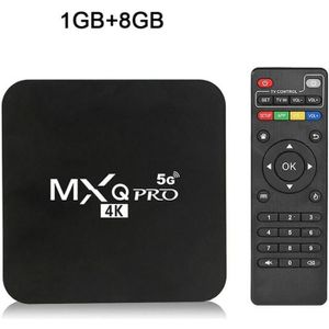 BOX MULTIMEDIA MXQ PRO 5G 4K Network Player Set-top Box Boîtier d