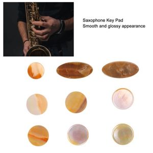 SAXOPHONE Saxophone Key Pad 9PCS Saxophone Finger Pads Saxophone Key Buttons instruments saxophone C351 Couleur C355 Jaune - SURENHAP