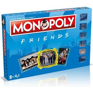JEU SOCIÉTÉ - PLATEAU Monopoly Friends - Version française