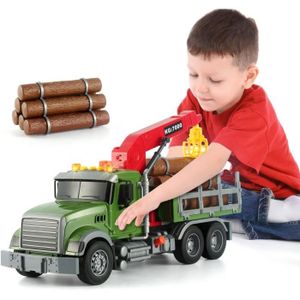 CAMION ENFANT Jouet pour tout-petits camion de transport de bois