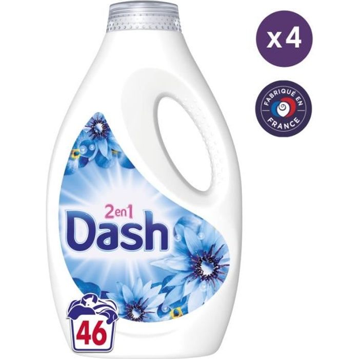 Dash 2en1 Lessive Liquide, 70 Lavages, Envolée D’Air Pouvoir Ultra  Nettoyant Et Fraîcheur Longue Durée