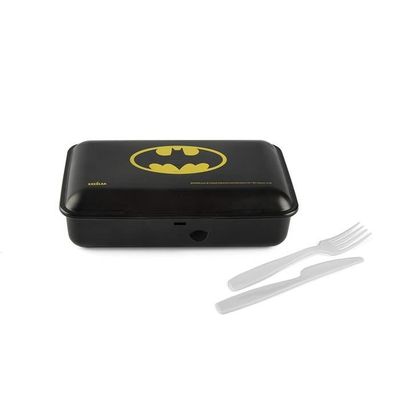 Excelsa Super-héros Boîte à déjeuner Batman Noir, 22 x 13 cm