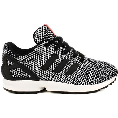 Basket ADIDAS ORIGINALS ZX Flux Femme Noir Lacets Noir