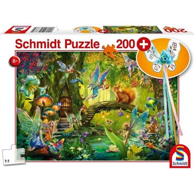 Puzzle de 500 pièces fées arbre magique des fées