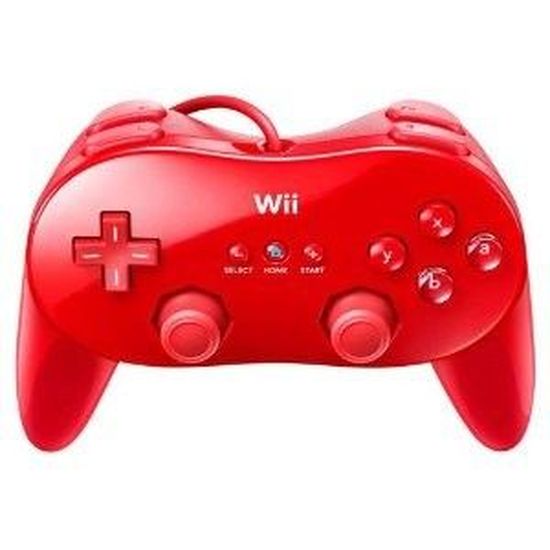 CLASSIQUE PRO ROUGE / Wii Cdiscount Jeux vidéo