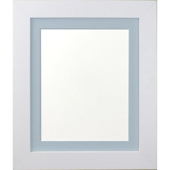 Cadre Plexiglas Sécurité Cadre Photo Eldridge Doré A4 - Avec Passe-partout Bleu Et Plexiglas Cadre Avec Passe-partout Bleu