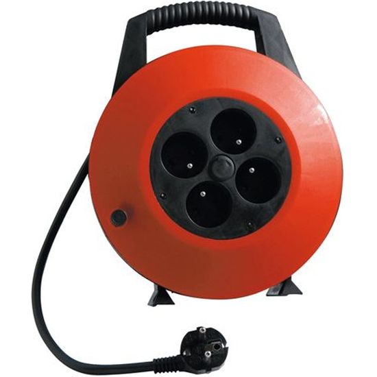 rallonge enrouleur electrique 10m cdiscount bricolage