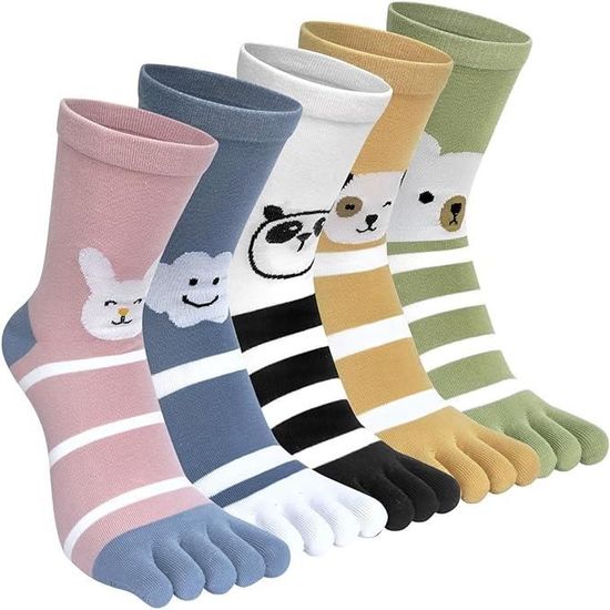 Chaussettes orteils séparés femme clearance