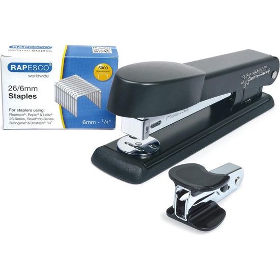 Agrafeuse Murale Rapesco T8-Lite Violette - Légère Et Puissante, 300 Agrafes 13/6 Mm Incluses - Pour Affiches, Toiles Et Plus