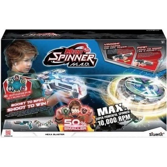 SPINNER MAD by Silverlit - Arène de combat avec reposes-toupies - 86338 -  Cdiscount Jeux - Jouets