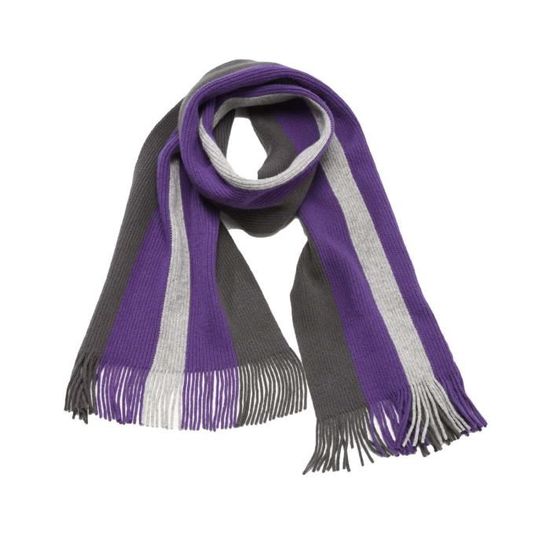 Echarpe Made In France Laine et Soie Meria Rouge