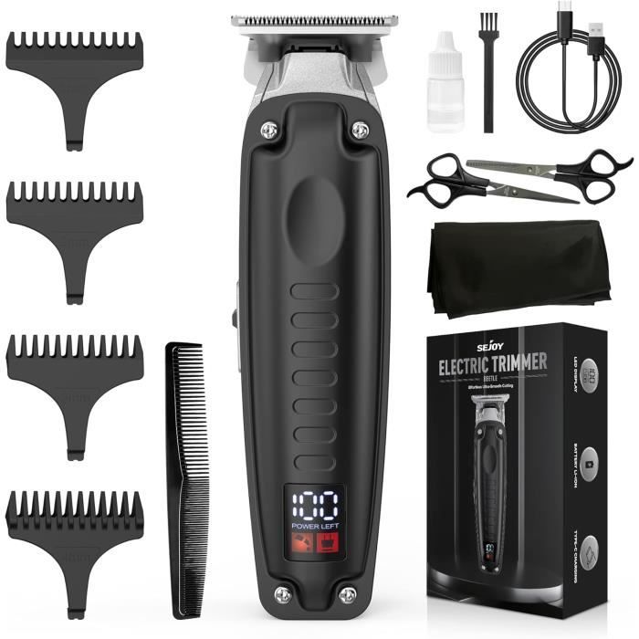 Tondeuse à Cheveux Professionnelle HIENA PRO - Kit Complet Avec Batterie Lithium-Ion - Neuf