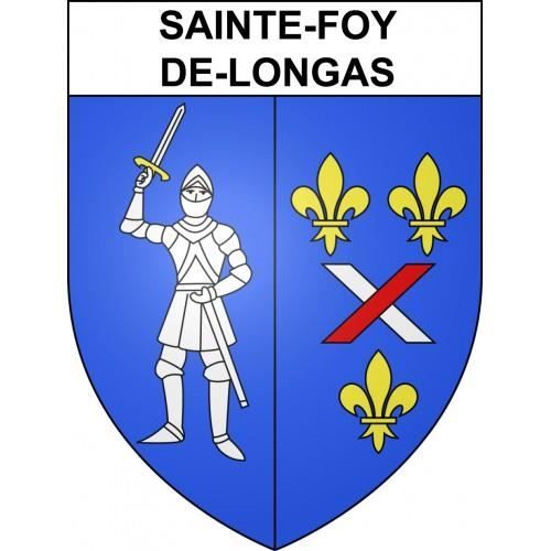 Autocollant Blason Saint-Georges-d'Oléron - Taille 4 Cm - Résistant Intempéries, UV, Lavages - Garantie 7 Ans - Fabriqué En France - 11