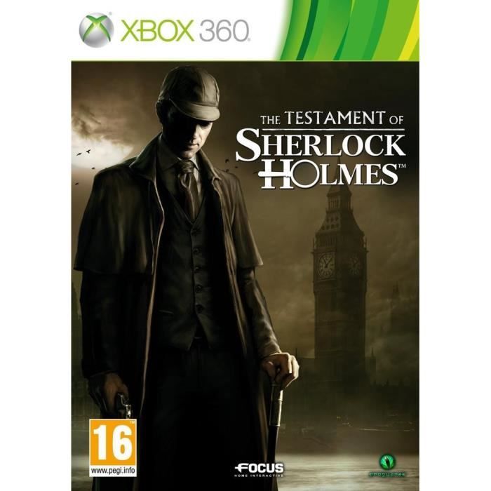 Focus Le Testament De Sherlock Holmes Jeu Xbox 360