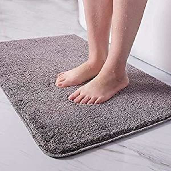 Tapis de Bain Super Absorbant Tapis Bain Antidérapant Tapis Salle de Bain Lavable en Machine Tapis de Douche Tapis de Salle Bain po