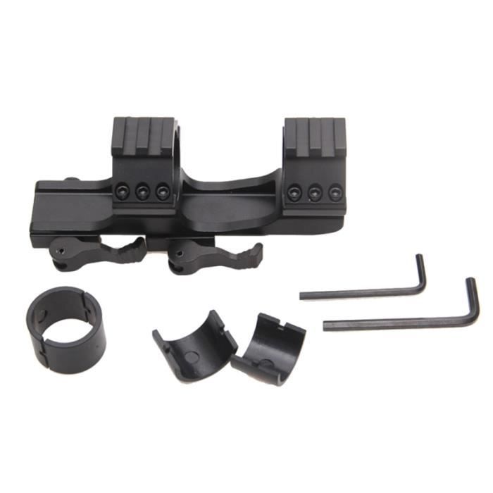 1 support de lunette Pc double anneau à dégagement rapide avant portée Weaver cantilever de de visée pour le METRE - TELEMETRE
