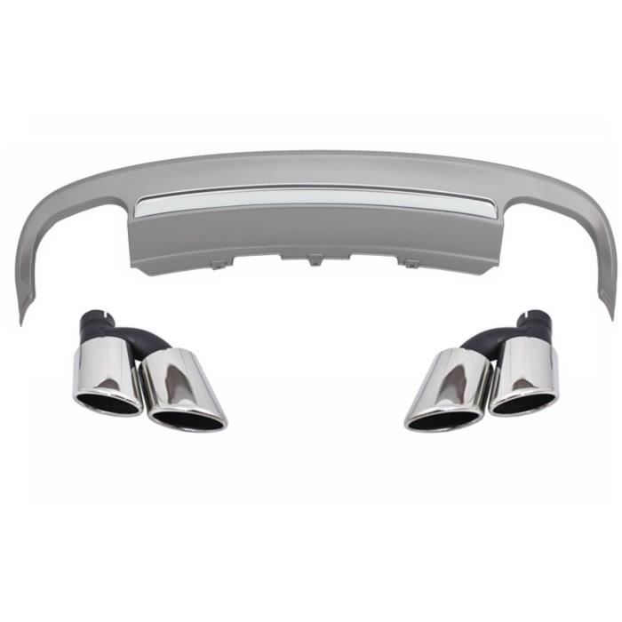 Diffuseur Pare-chocs Conseils Silencieux Pour Audi A5 8T Coupé/Décapotable S5 Design