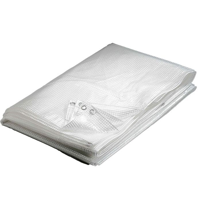 Bâche armée translucide - 2x3 m