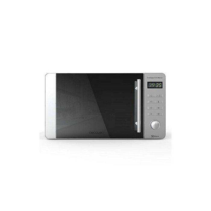 Cecotec Micro-ondes avec Gril ProClean 5120. Capacité de 20 L, Revêtement Ready2Clean, 700 W de Puissance, Gril 800 W, 5 Niveaux de