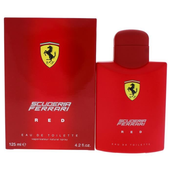 Ferrari Scuderia Red par Ferrari pour homme - Spray EDT 4,2 oz