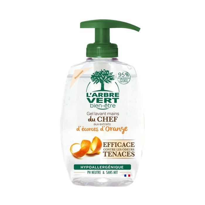 L'ARBRE VERT Gel lavant mains du Chef - 300 ml