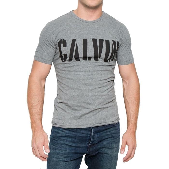 CALVIN KLEIN - T-shirt pour Homme J30J300139 (gris )