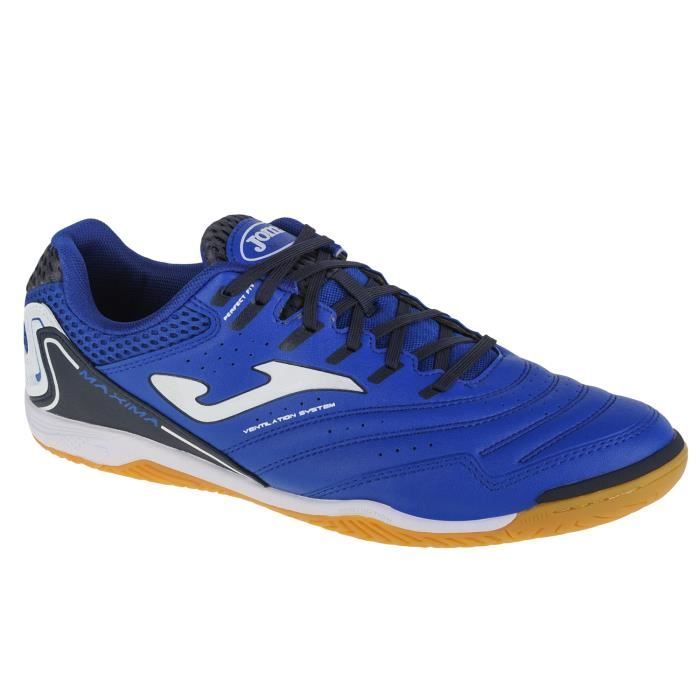 Joma Maxima 2104 IN MAXW2104IN, Homme, Bleu, chaussures de foot en salle