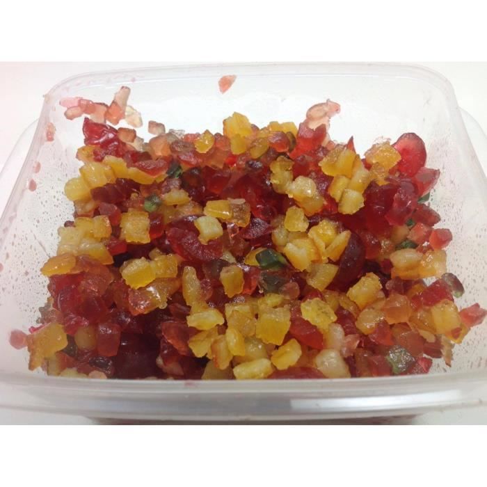 MACEDOINE DE FRUITS CONFITS 500 GR